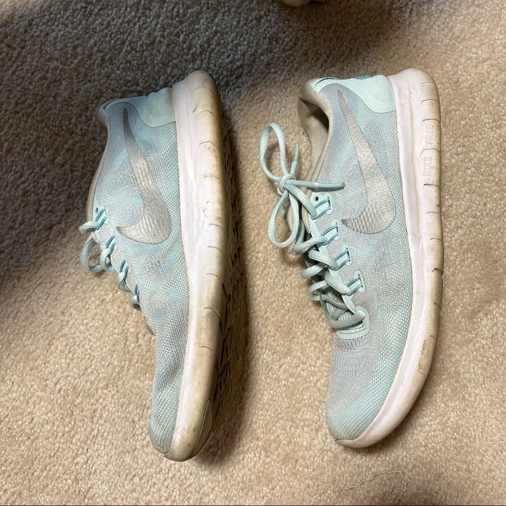 Blue Nike Sneakers - Picture 3 of 5